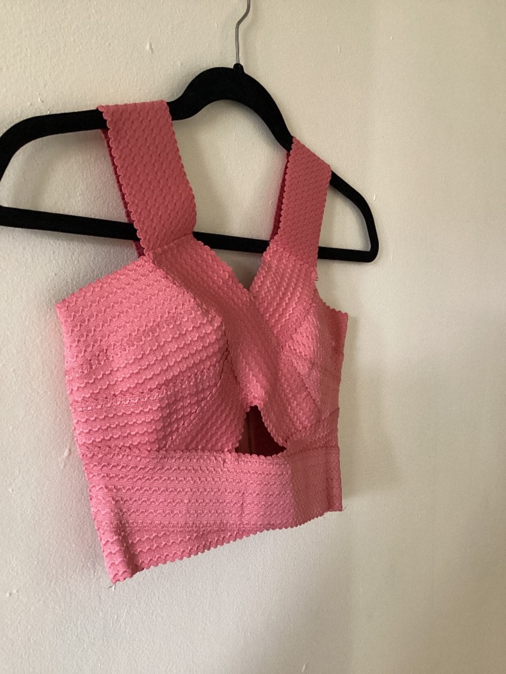 CHARLOTTE RUSSE pink crop